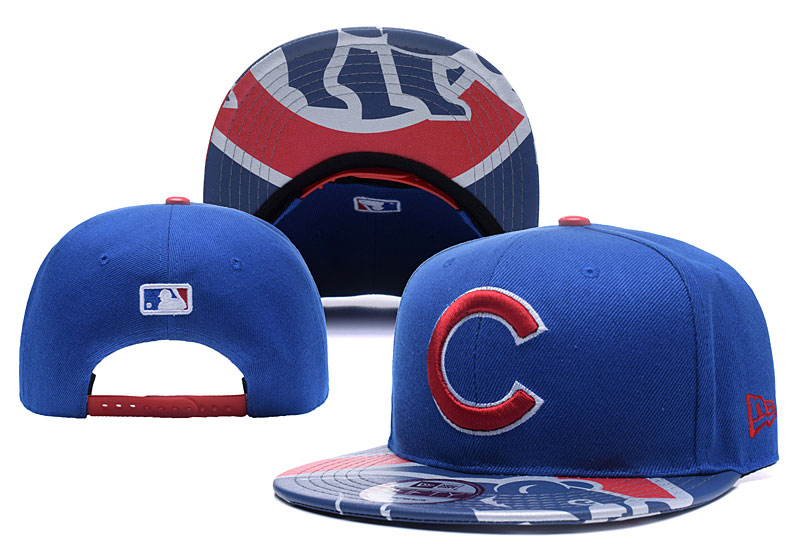MLB Chicago Cubs Stitched Snapback Hats 008